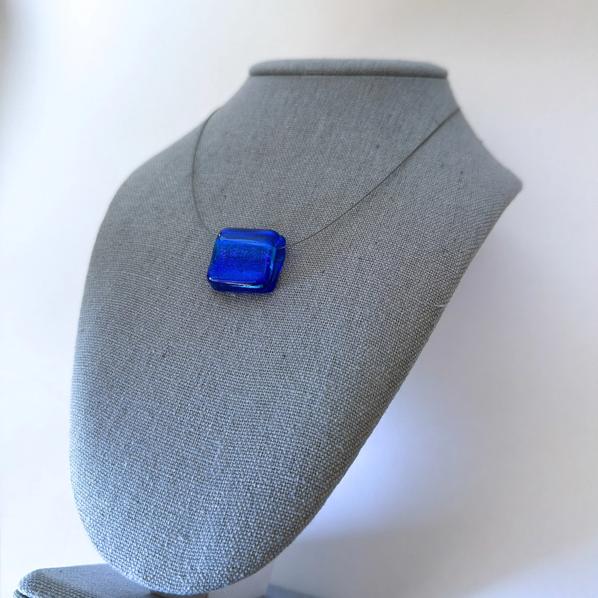 Blue on Blue Necklaces