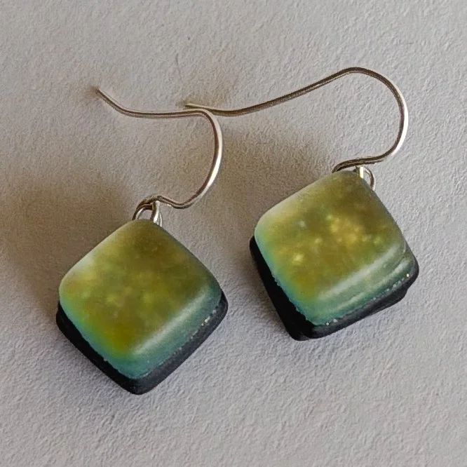 Gilded Moss Earrings