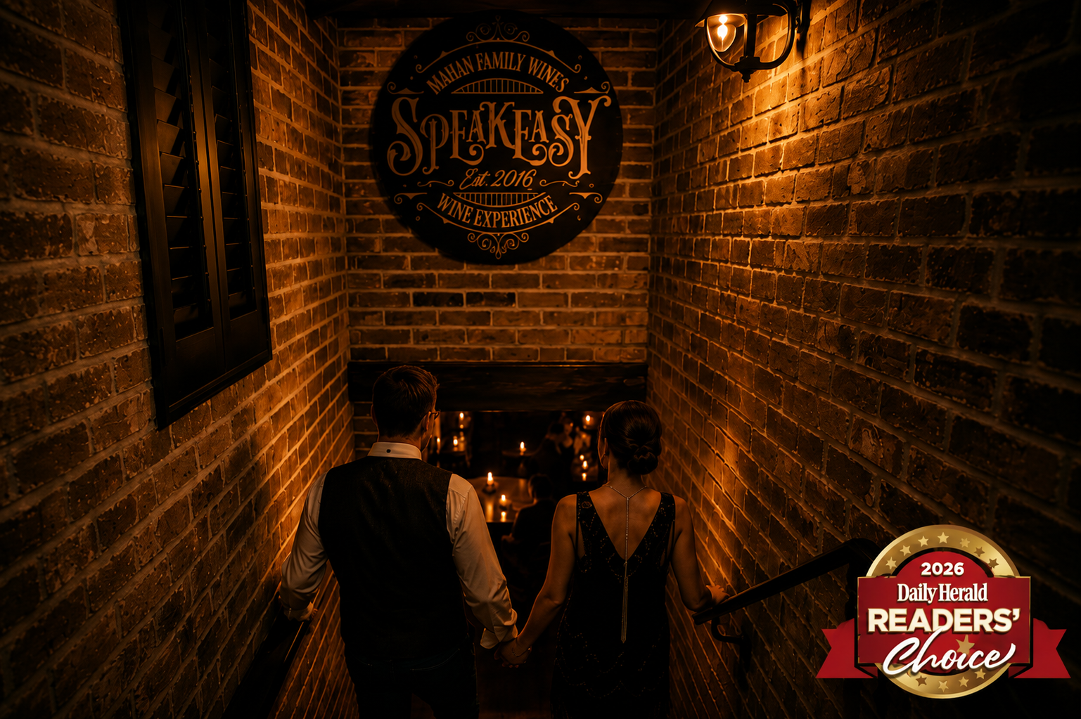 The Secret Is Out: Mahan Speakeasy Receives 9 Daily Herald "Best Of" Nominations