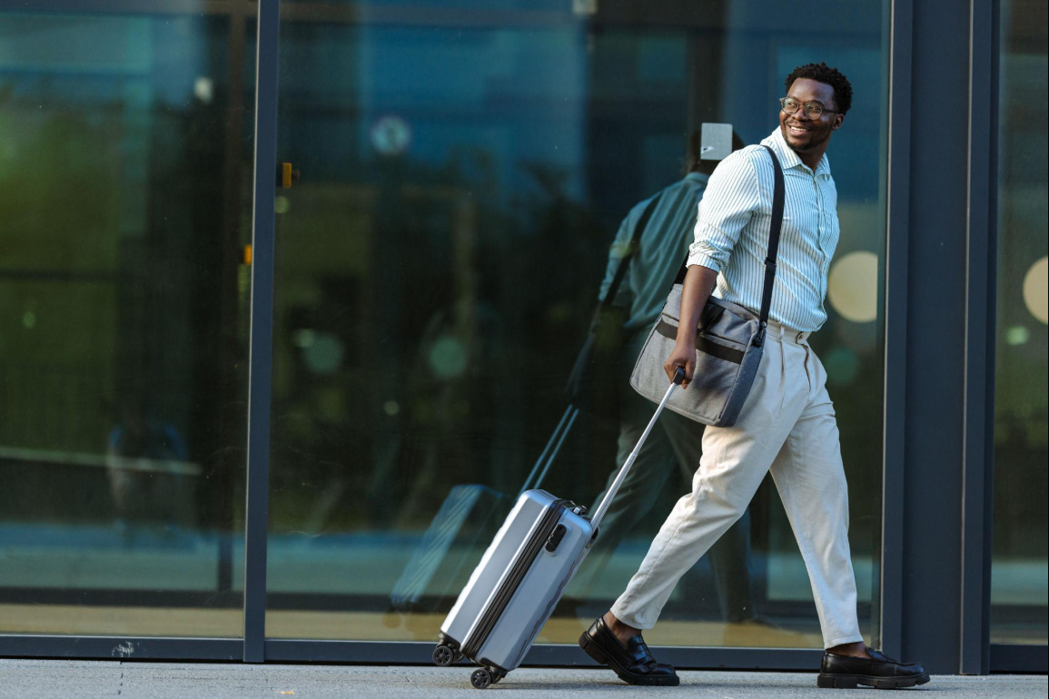 Professional leaving office for a weekend at Granite Ridge Vineyard