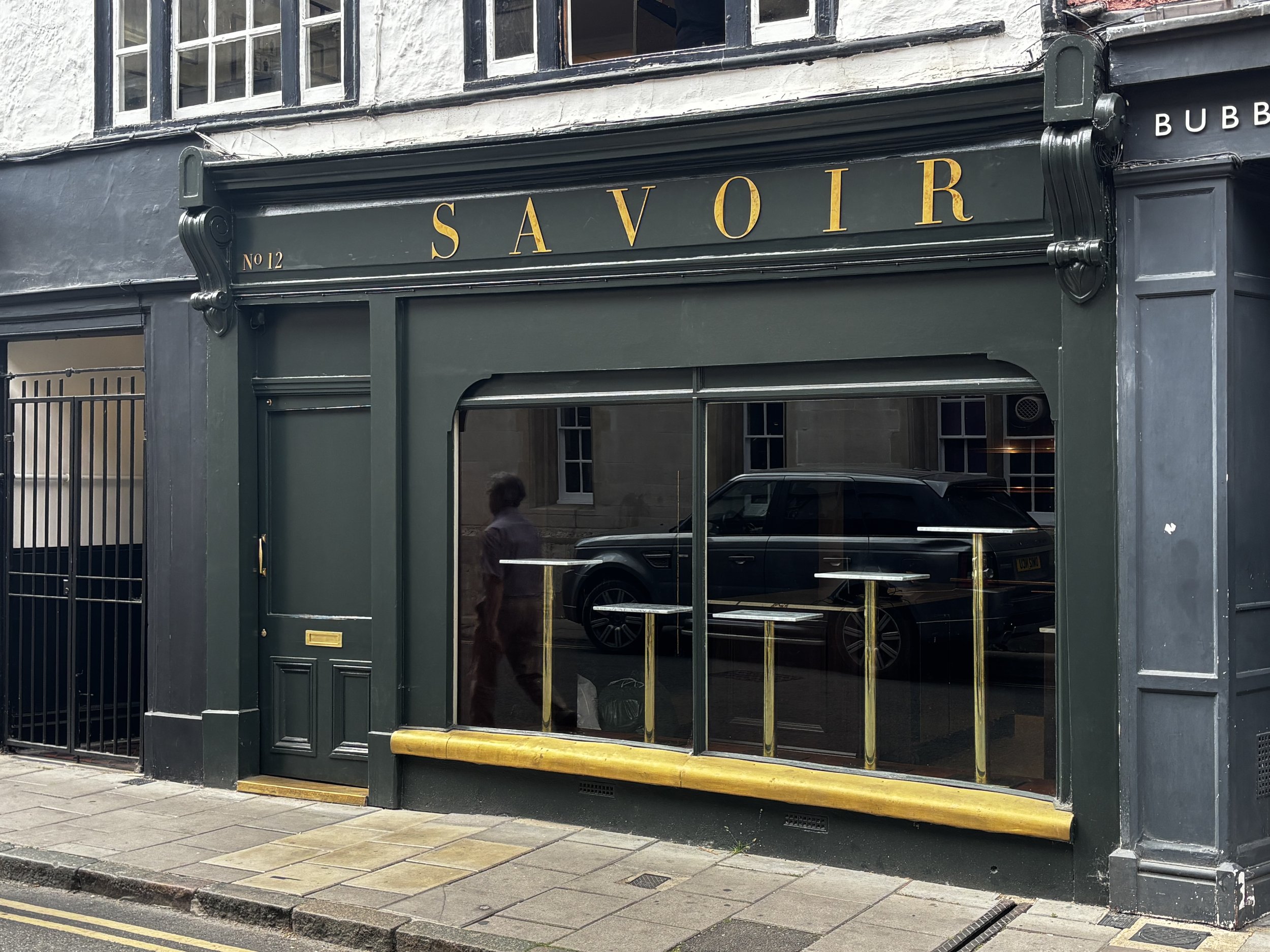 Refurbished shop front at 12 Turl Street 