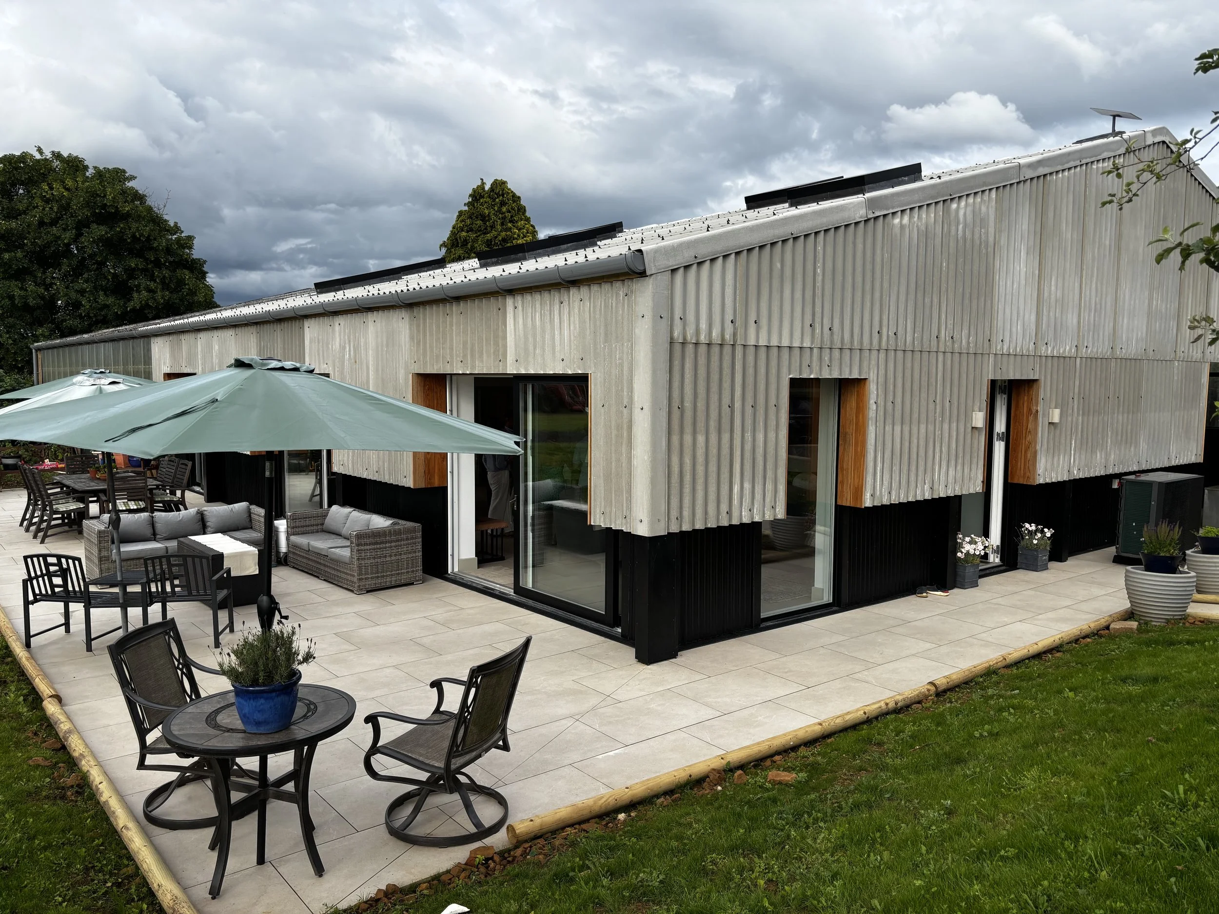 Partial barn conversion at Shutford, North Oxfordshire