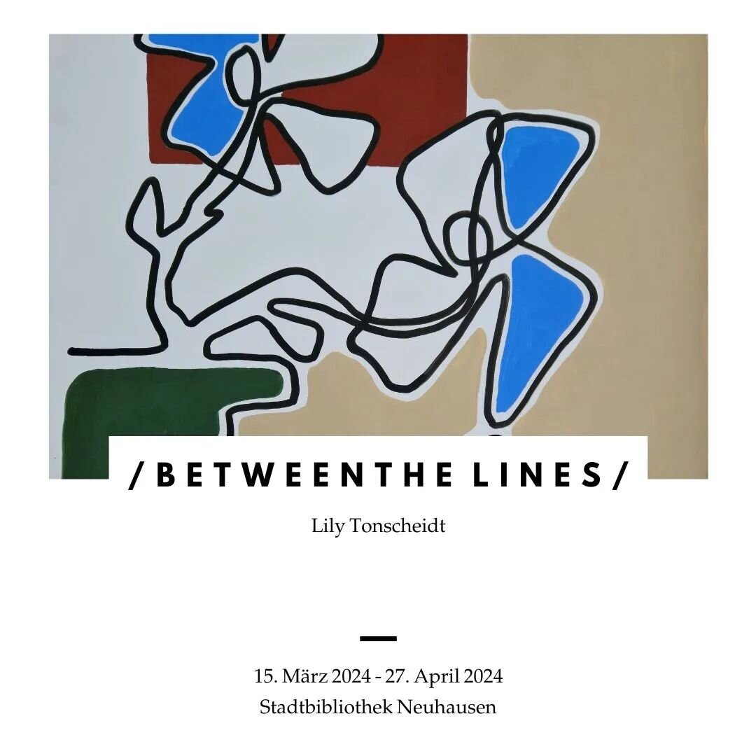 Vernissage &amp; Exhibition

It has been a bit quiet here lately and that had a reason: I was preparing my first solo exhibition that will take place from 15th of March - 27th of April in the library Neuhausen in Munich.

Come by and have a look at s