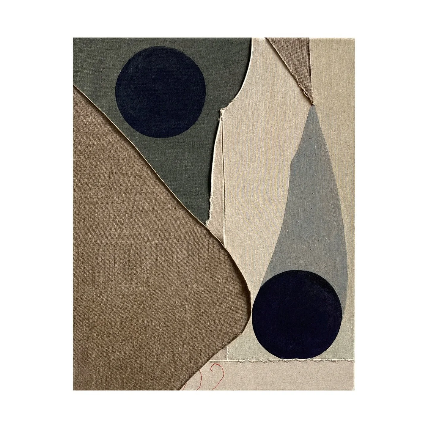 250327, 40 x 50cm, acrylics &amp; oil on sewn canvas, 2025
.
.
.
 #fineartgalleries #collectorsofart #contemporaryartlovers #contemporarypaintingartist #abstractartlover #contemporaryartcollection #mixmediaartist #paintersoninstagram #fineartists #cr