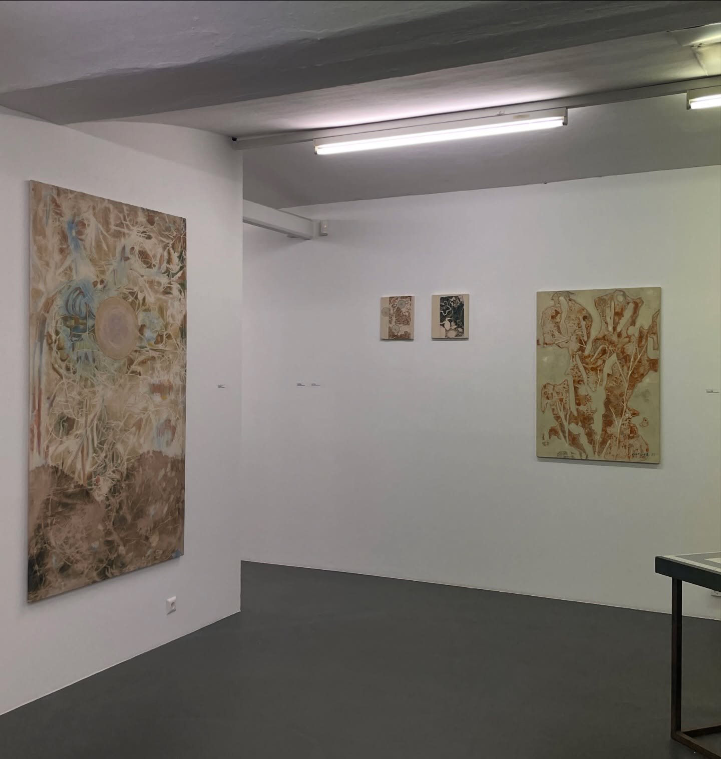 Thanks to everyone who came to our opening @gruenspan_kaernten at Saturday. The exhibition is open till 26.10.24 

#Contemporarypaintingart #contemporaryfinearts #mixedmediapaintings #cyanotypeart #fineartpaintings #contemporaryartpainting #contempor