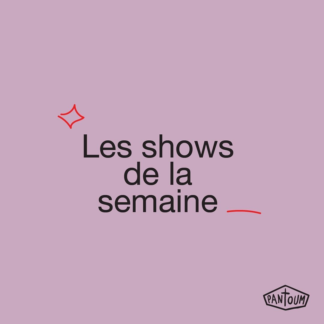 𝗟𝗘𝗦 𝗦𝗛𝗢𝗪𝗦 𝗖𝗘𝗧𝗧𝗘 𝗦𝗘𝗠𝗔𝗜𝗡𝗘 🔥
Un gros long weekend de P&acirc;ques au Pantoum! 
Apportez vos cocos 🐣

𝐉𝐞𝐮𝐝𝐢 𝟐𝟖 𝐦𝐚𝐫𝐬 / 
La S&eacute;curit&eacute; + Palissade
https://lpdv.co/5a924

𝐕𝐞𝐧𝐝𝐫𝐞𝐝𝐢 𝟐𝟗 𝐦𝐚𝐫𝐬 /
Alias + 