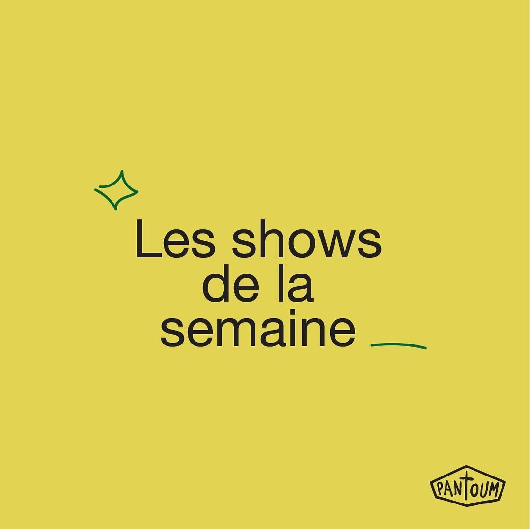 (っ◔◡◔)っ &hearts; Spectacles en cette semaine d&rsquo;&eacute;clipse &hearts;

Deux gros shows cette semaine 🔥, un d&eacute;j&agrave; complet (non, y&rsquo;a pas de billets &agrave; la porte), et l&rsquo;autre va l&rsquo;&ecirc;tre d&rsquo;ici le sho