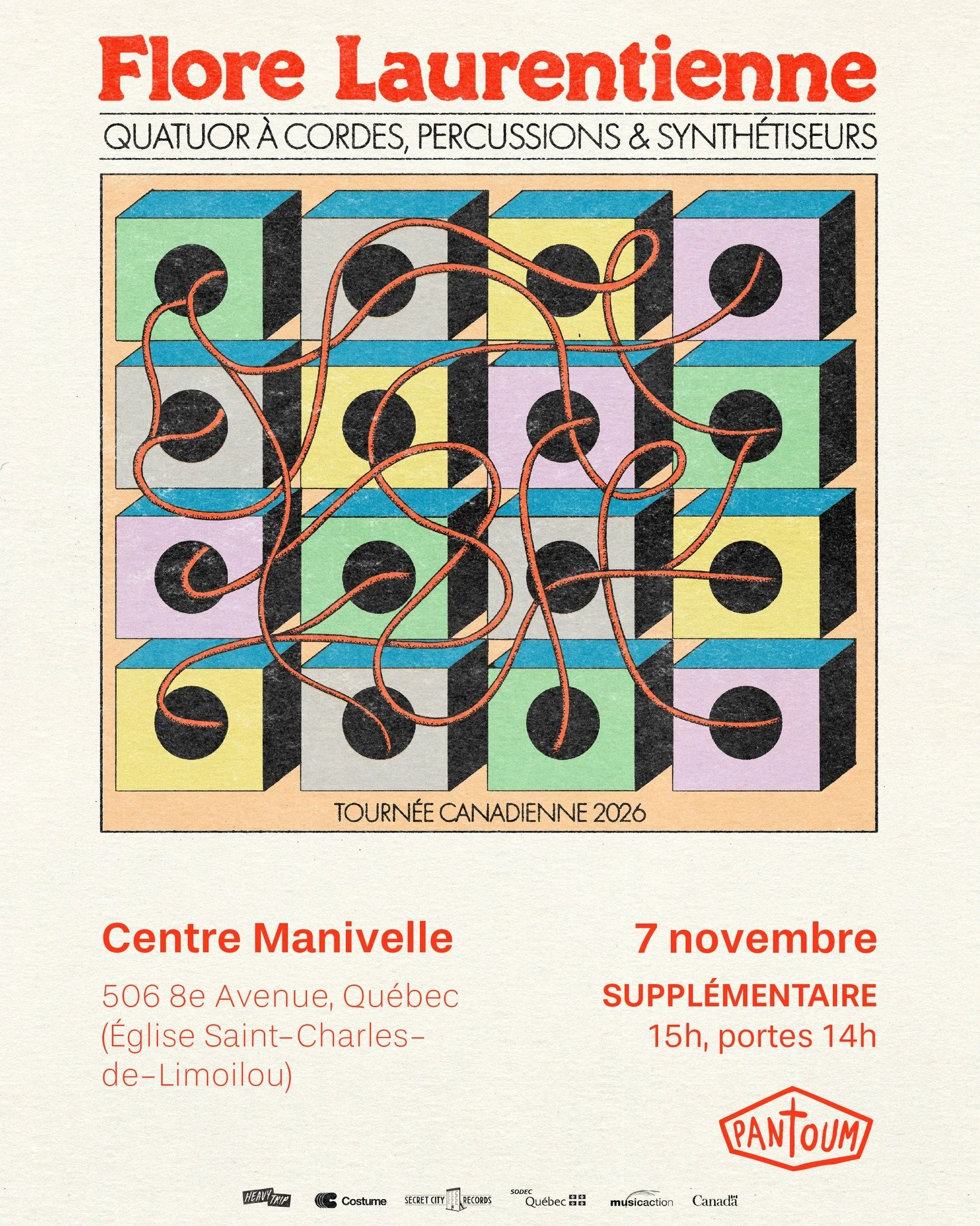 𝐃𝐄𝐔𝐗𝐈𝐄̀𝐌𝐄 𝐒𝐔𝐏𝐏𝐋𝐄́𝐌𝐄𝐍𝐓𝐀𝐈𝐑𝐄 💥

Et OUI ! On aura droit &agrave; pas un, deux, mais bien TROIS spectacles de @florelaurentienne_ en novembre prochain !!! 

Pis en plus, c&rsquo;est ta chance d&rsquo;apporter tes grands-parents, tes