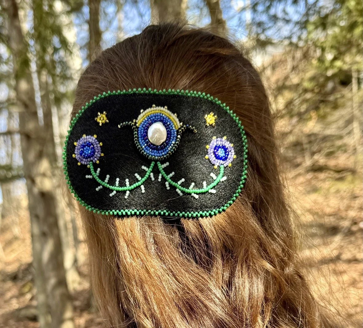 Beaded Hair Pin, 2025..jpg