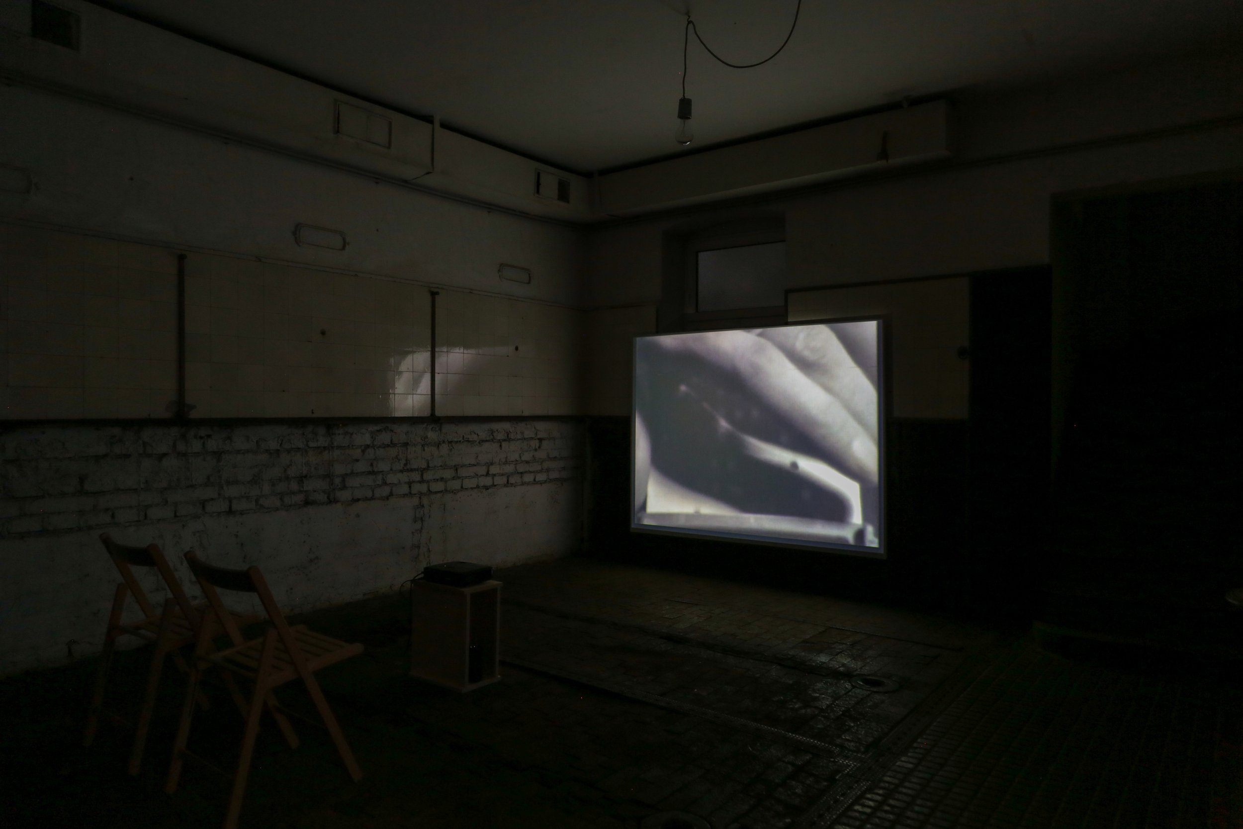   fig28 installation view Joan Jonas, Performance, 1979, 00:11:43., In collections: De Appel, LIMA  