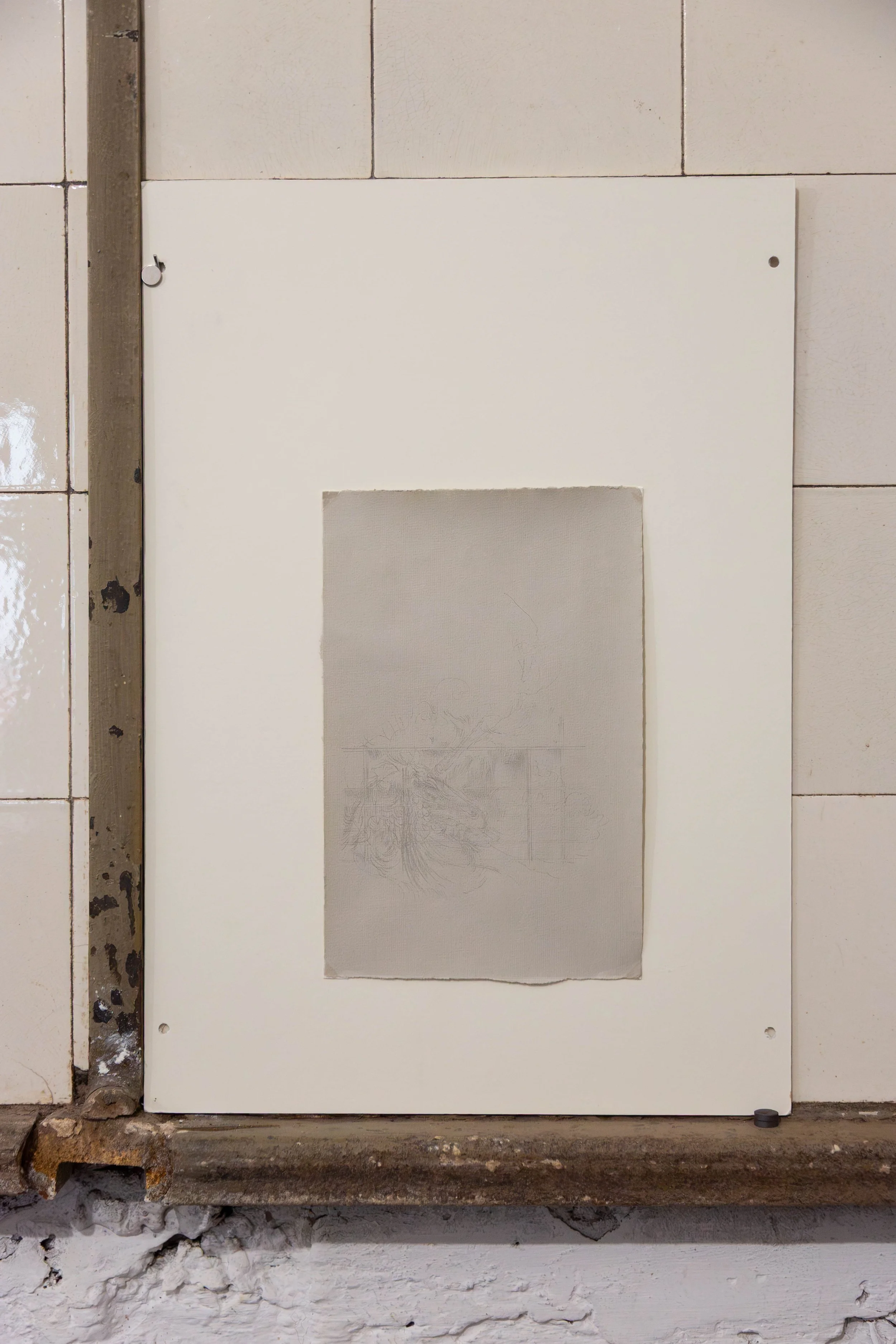   fig10   Ininformel , 2026, pencil on laid paper, 24,1 x 15,8 cm 