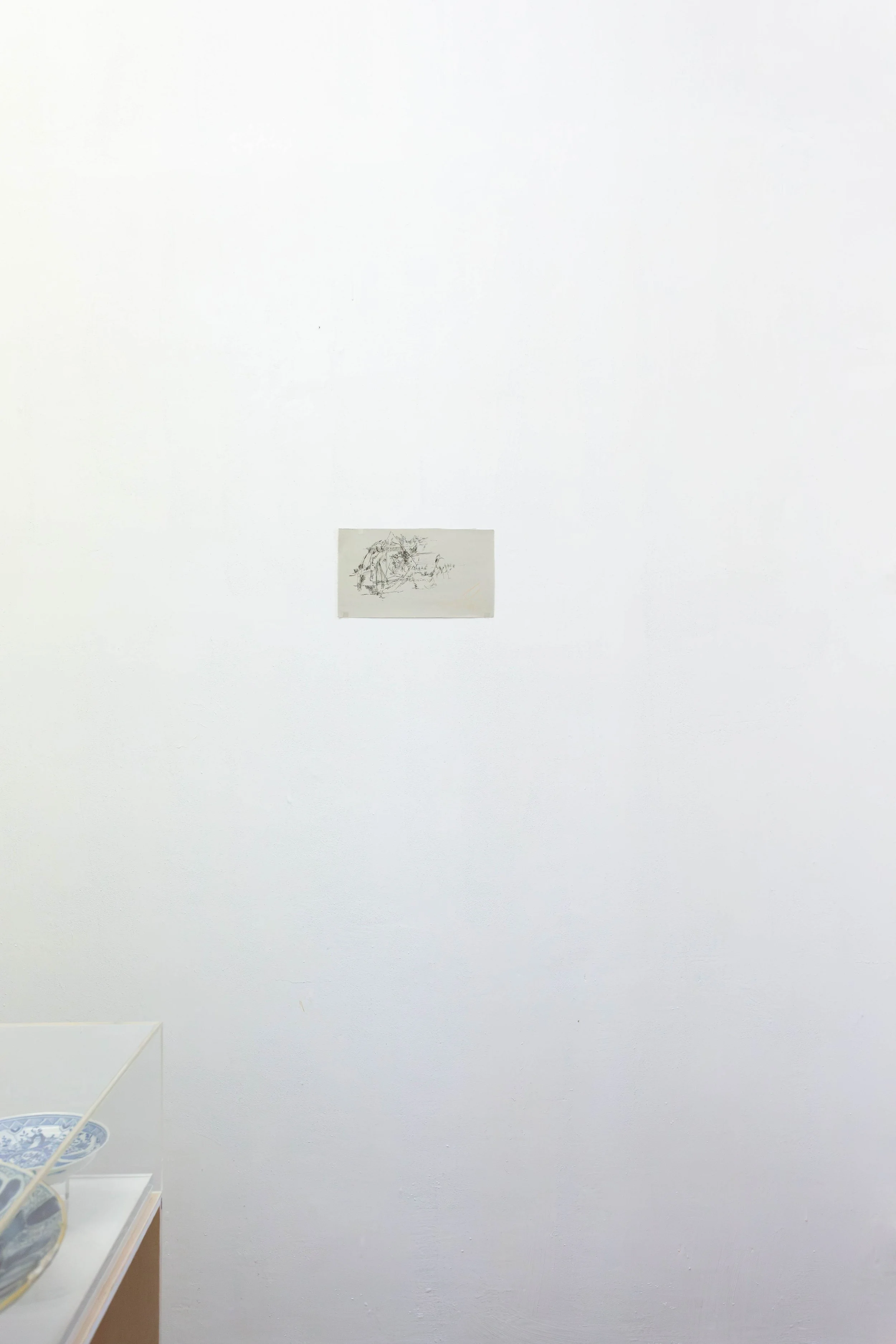   fig29   untitled (whistles in O-berlin) , 2026, drawing ink on laid paper, 13,9 x 24,1 cm 