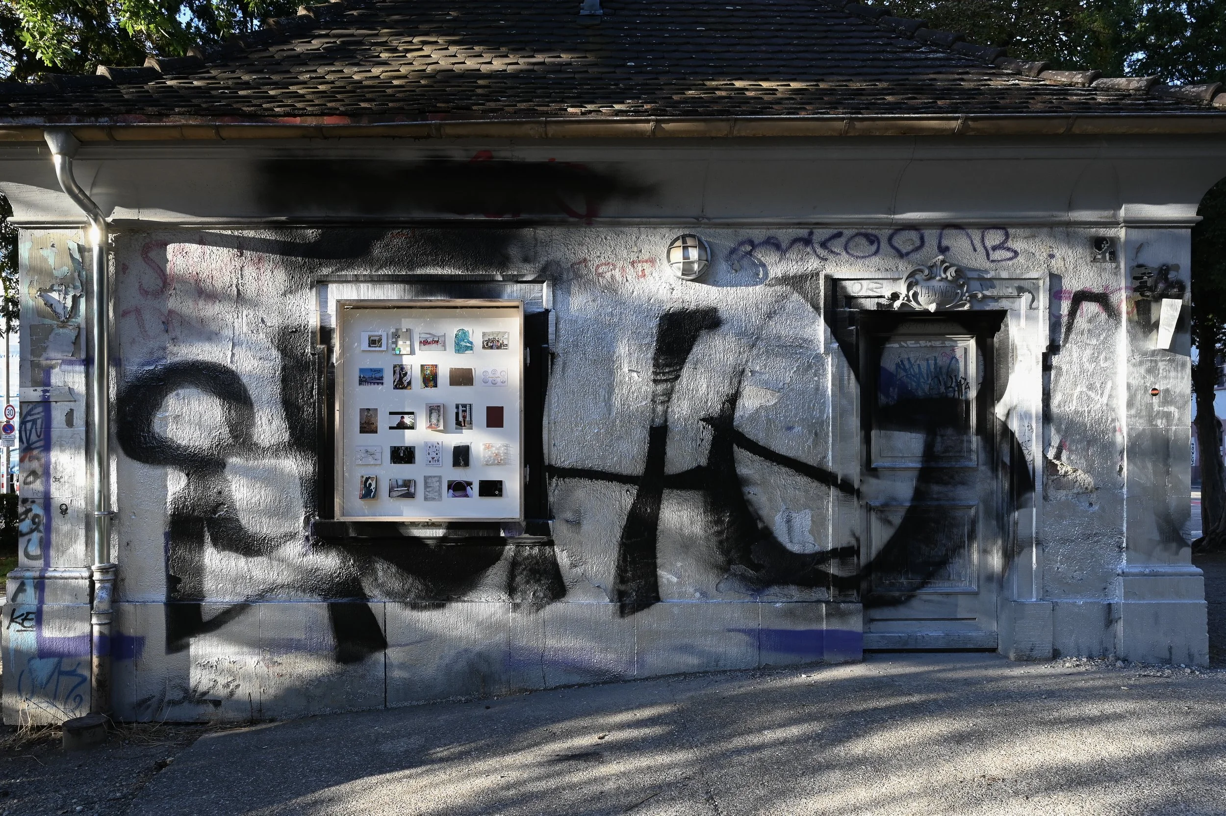   fig1  installation view,  Greetings from Vienna , at Kaiserwache, Freiburg, 2026 