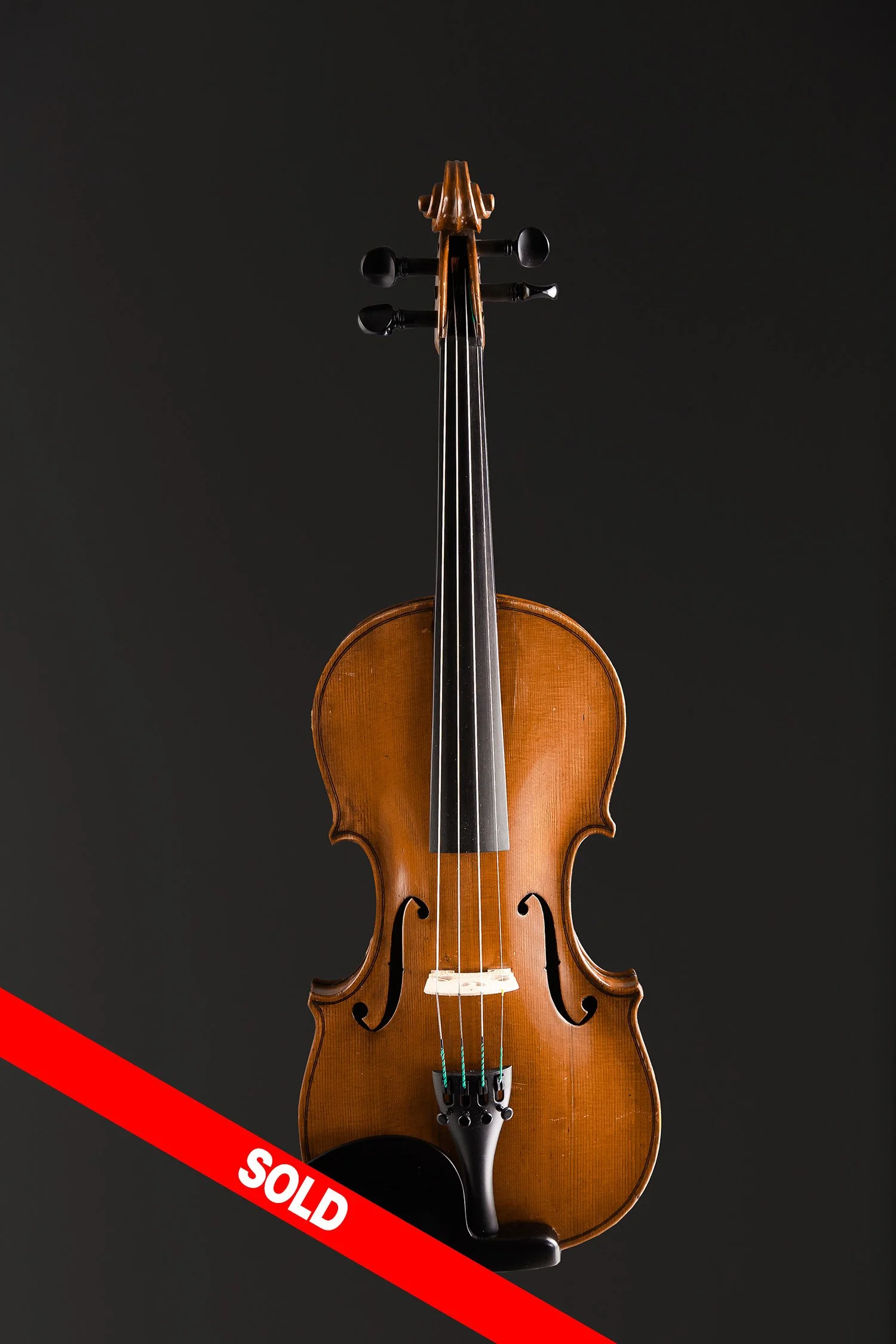 c 1902 4/4 American Violin  Attributed to T.C. Hoxsie, Iowa CC270