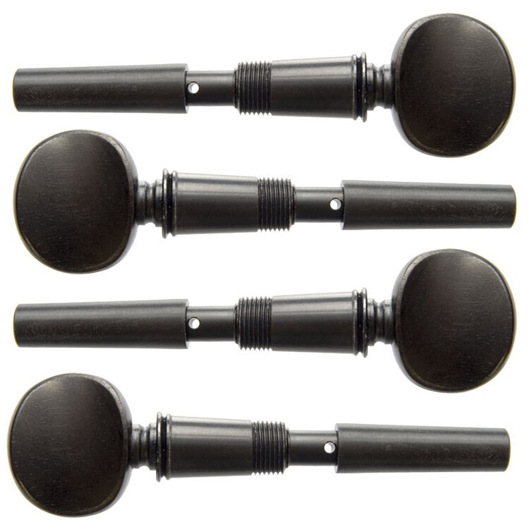 Perfection Violin Pegs, Swiss, Ebony. Set of 4 (15-206E)