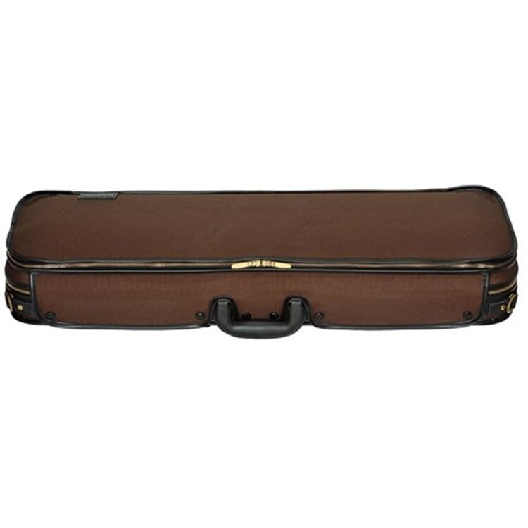 JAEGER Prestige Violin Case, brown/green (G1-570-BR/G)
