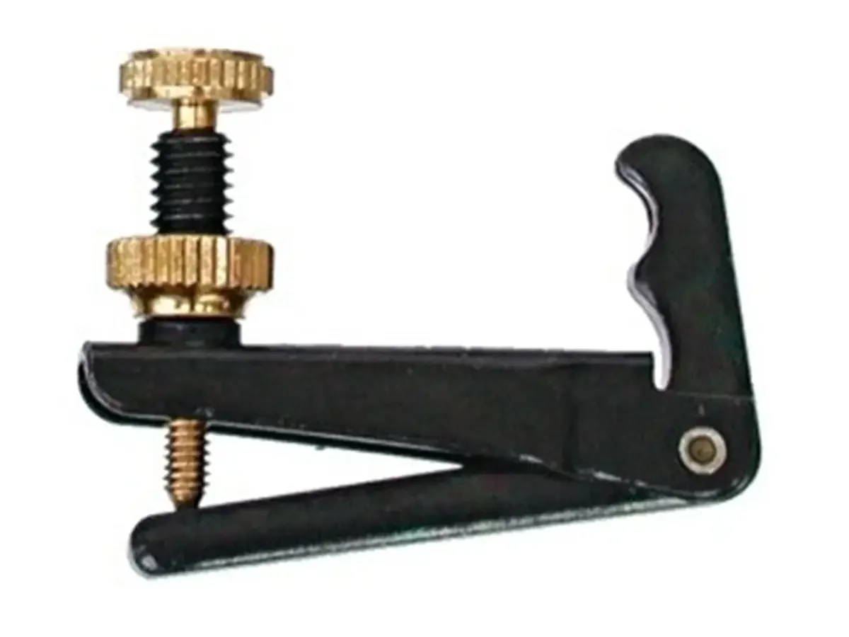 Wittner Violin Fine Tuner, Fix, black-gilded (14-904).webp