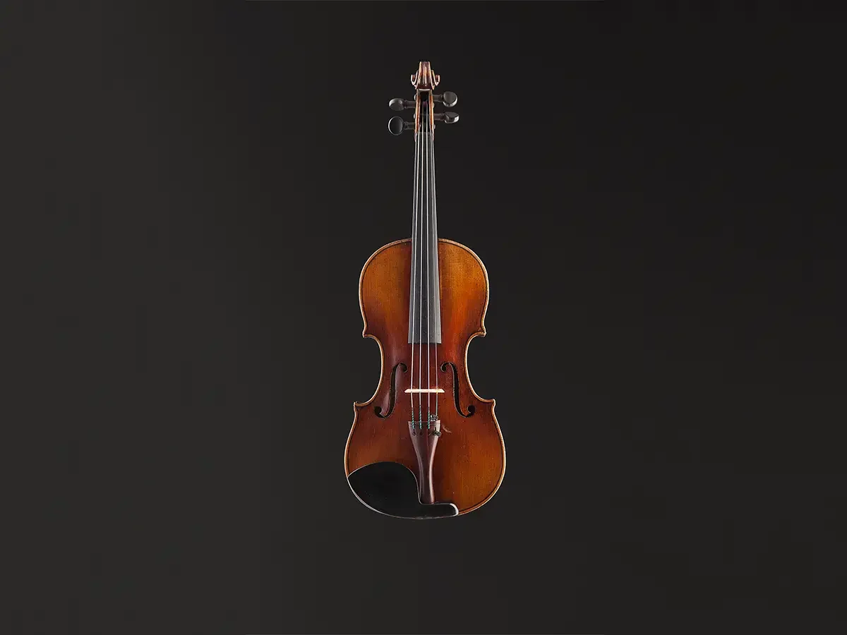 (CC106-A) c 1900 German Violin by Albert Schurrlein 4/4 Violin