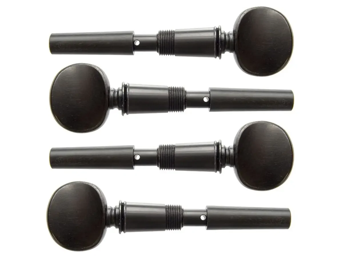 Perfection Violin Pegs, Swiss, Ebony. Set of 4  
 (15-206E)