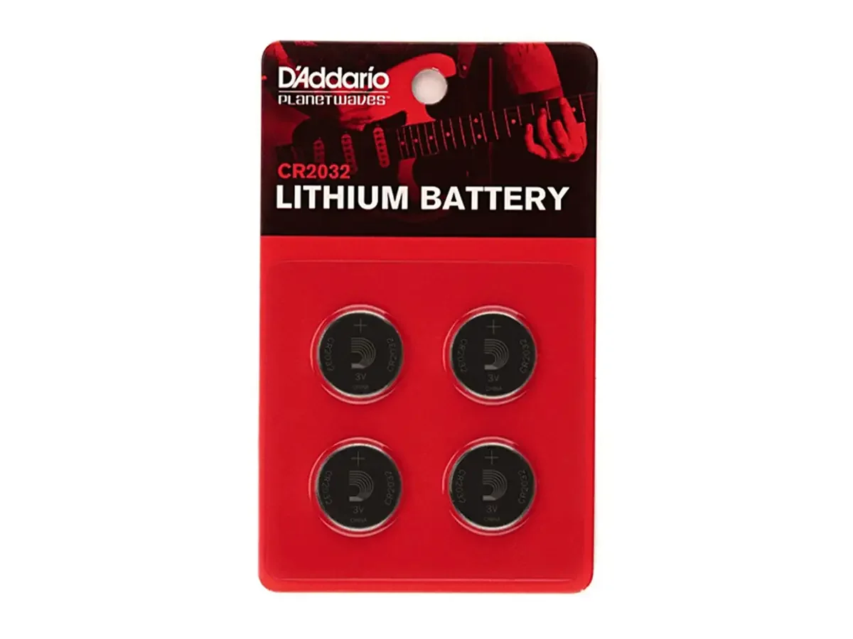 Planet Waves Lithium CR2032 Batteries
4 pack (PW-CR2032-04)
