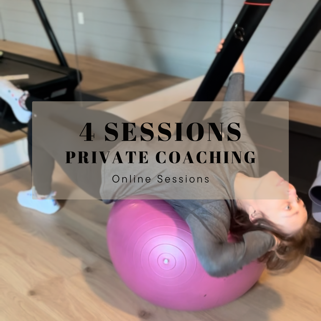 4 Online Personal Training Sessions