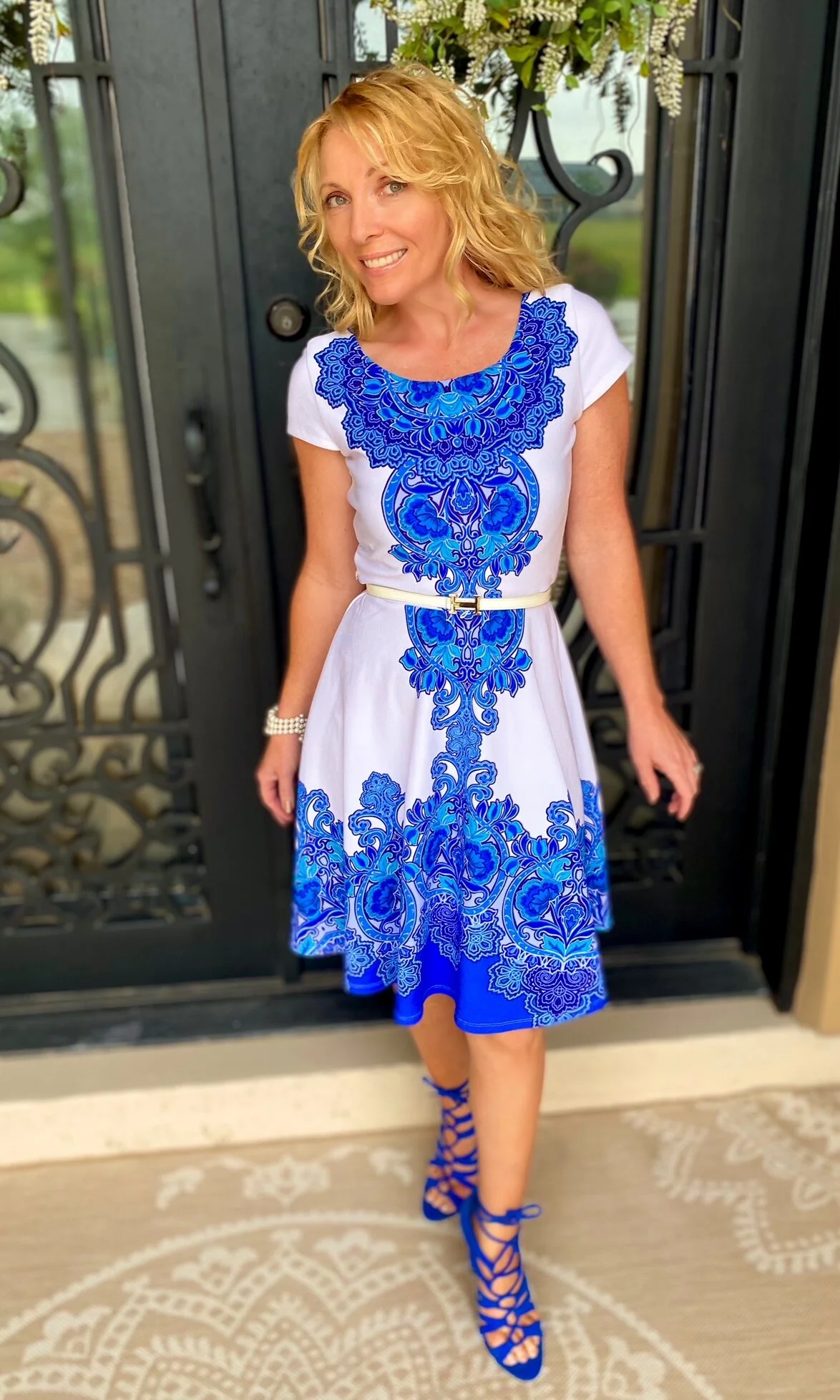 Back in blue