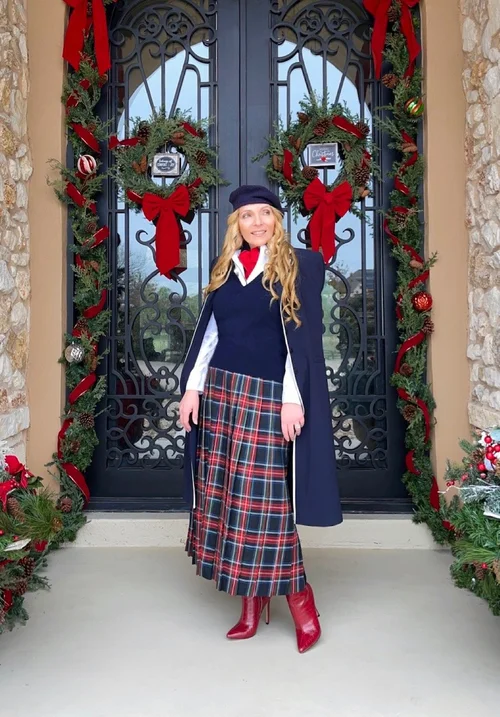 sachin and babi light blue dress Christmas Dress-Up Days Are Here!  Glenbrook School