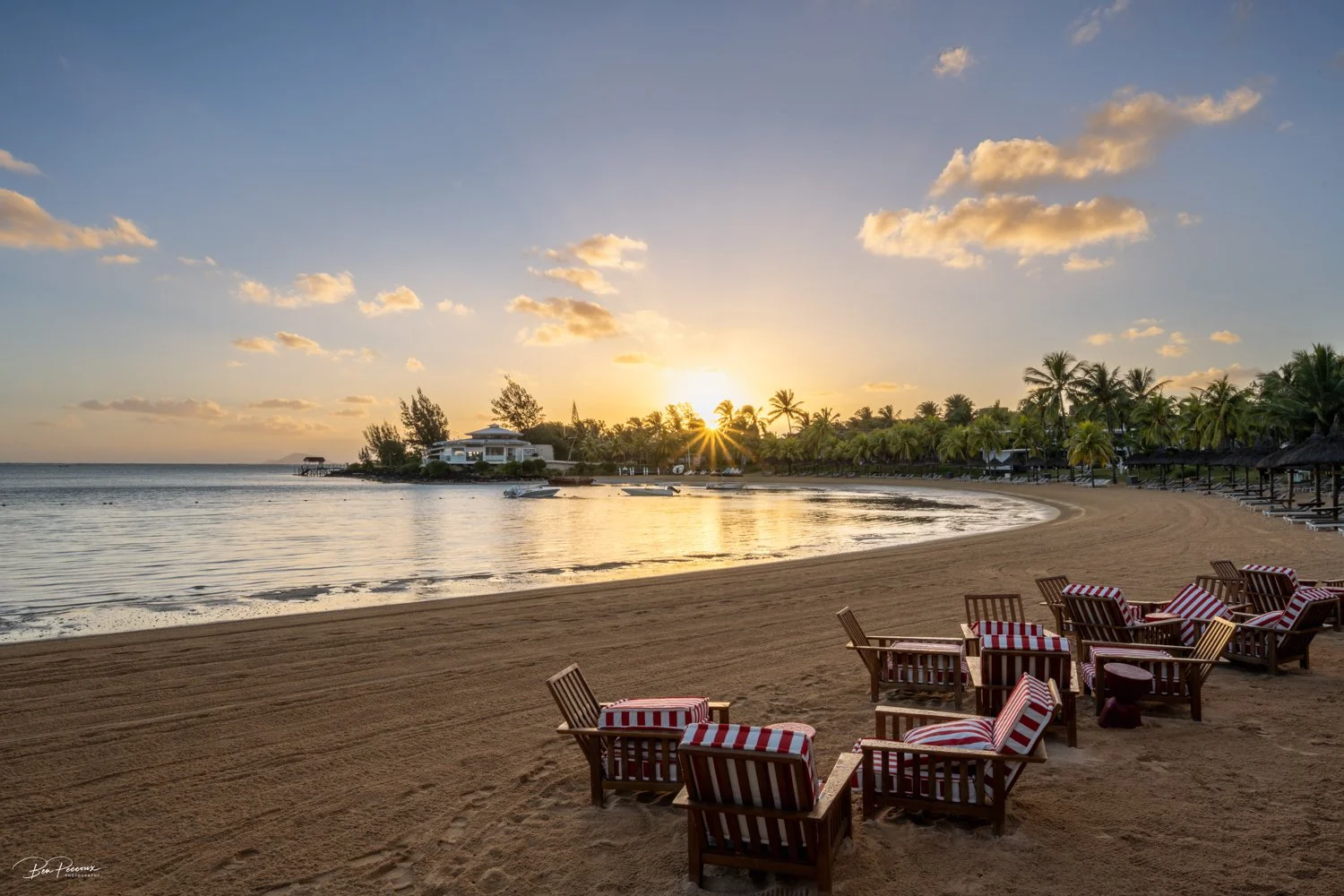 Premiers rayons au nord de l'île Maurice