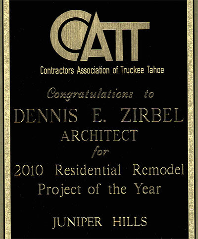 Residential Remodel of the Year CATT Juniper Hills Residence 2010