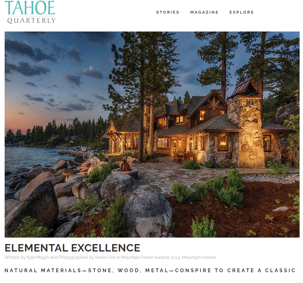 Elemental Excellence Tahoe Quaterly 2014 Award.png