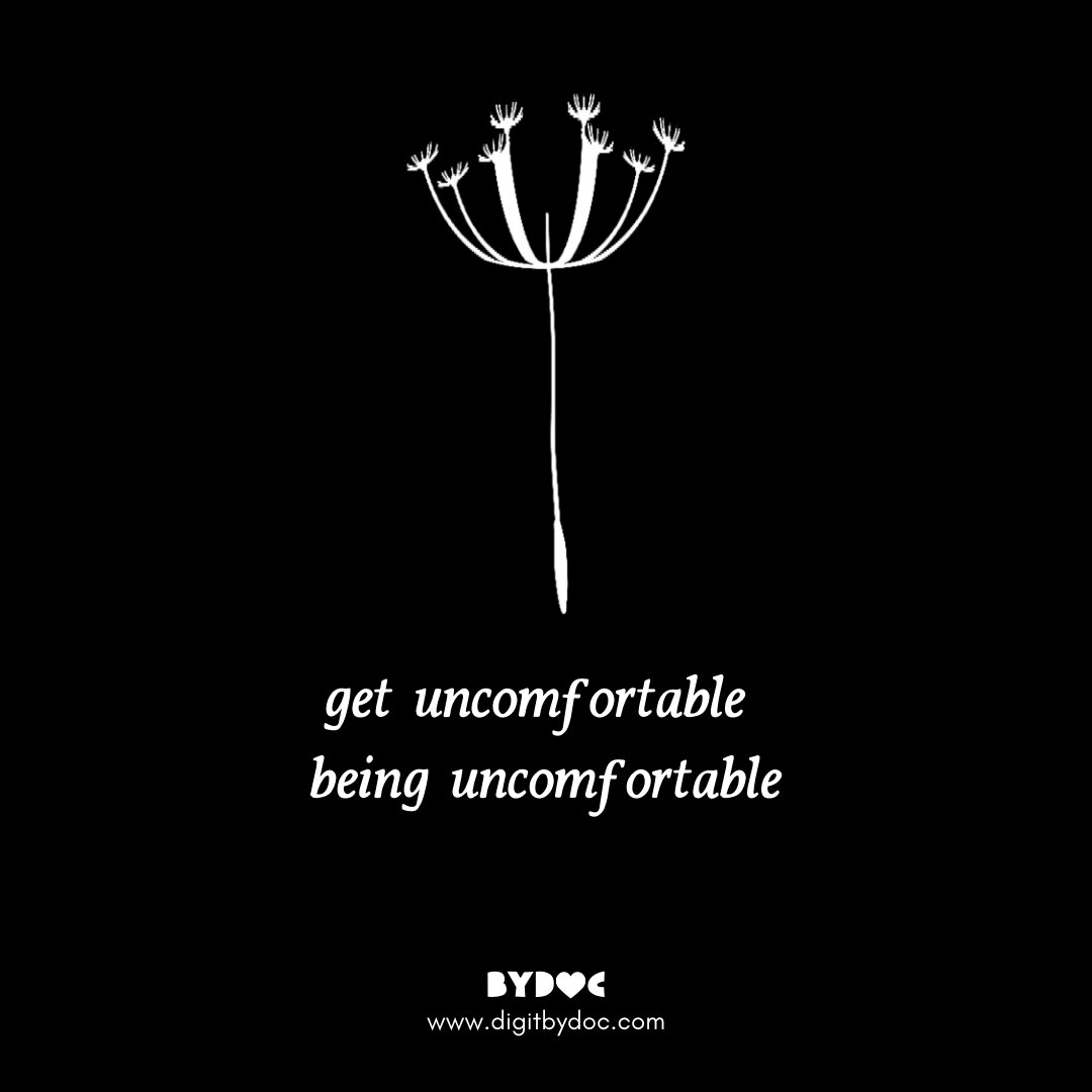 Let&rsquo;s be uncomfortable together. ✨🫶🏽✨
