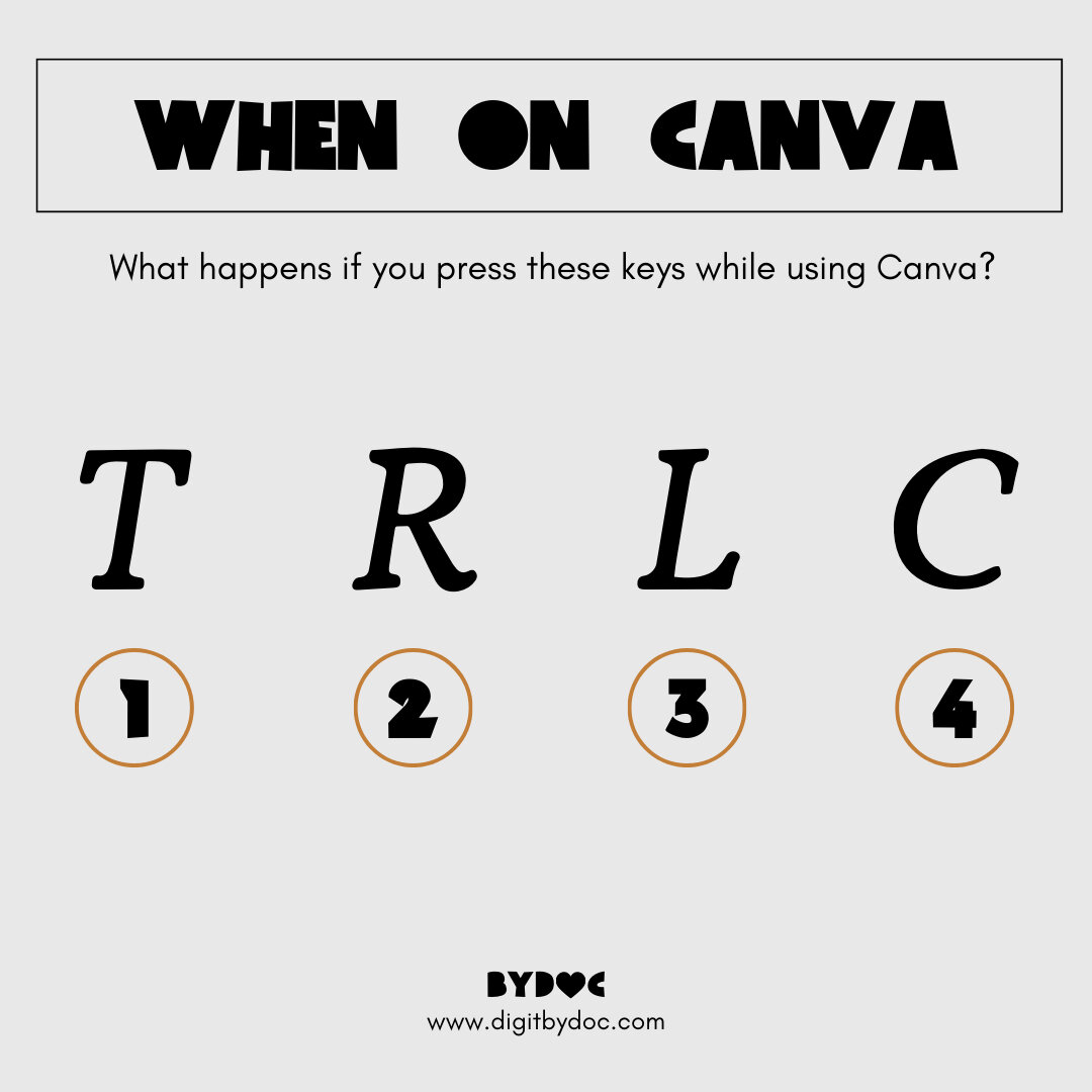 Ok #Canva lovers!! Tell me your answers. 😁🤔​​​​​​​​
​​​​​​​​
.​​​​​​​​
.​​​​​​​​
.​​​​​​​​
.​​​​​​​​
​​​​​​​​
#canva #canvatips #dyk #quickandeasy #designtips #skills