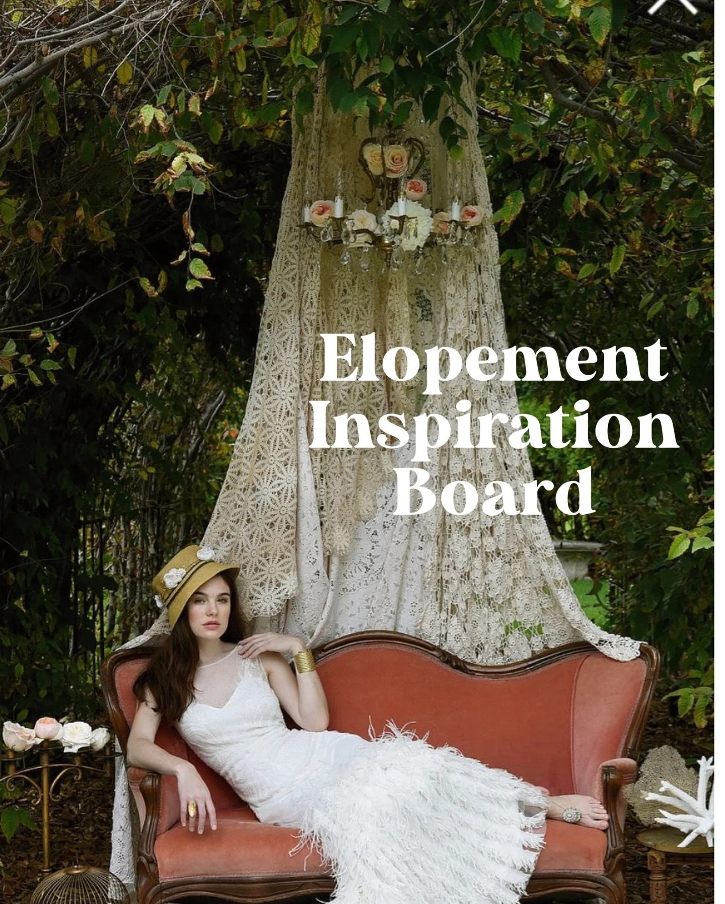 This is what your elopement could feel like 

Intentional. Romantic. Effortlessly beautiful.

This mood board represents the endless possibilities of an intimate elopement&mdash;soft textures, meaningful details, and a setting designed around you. Ou