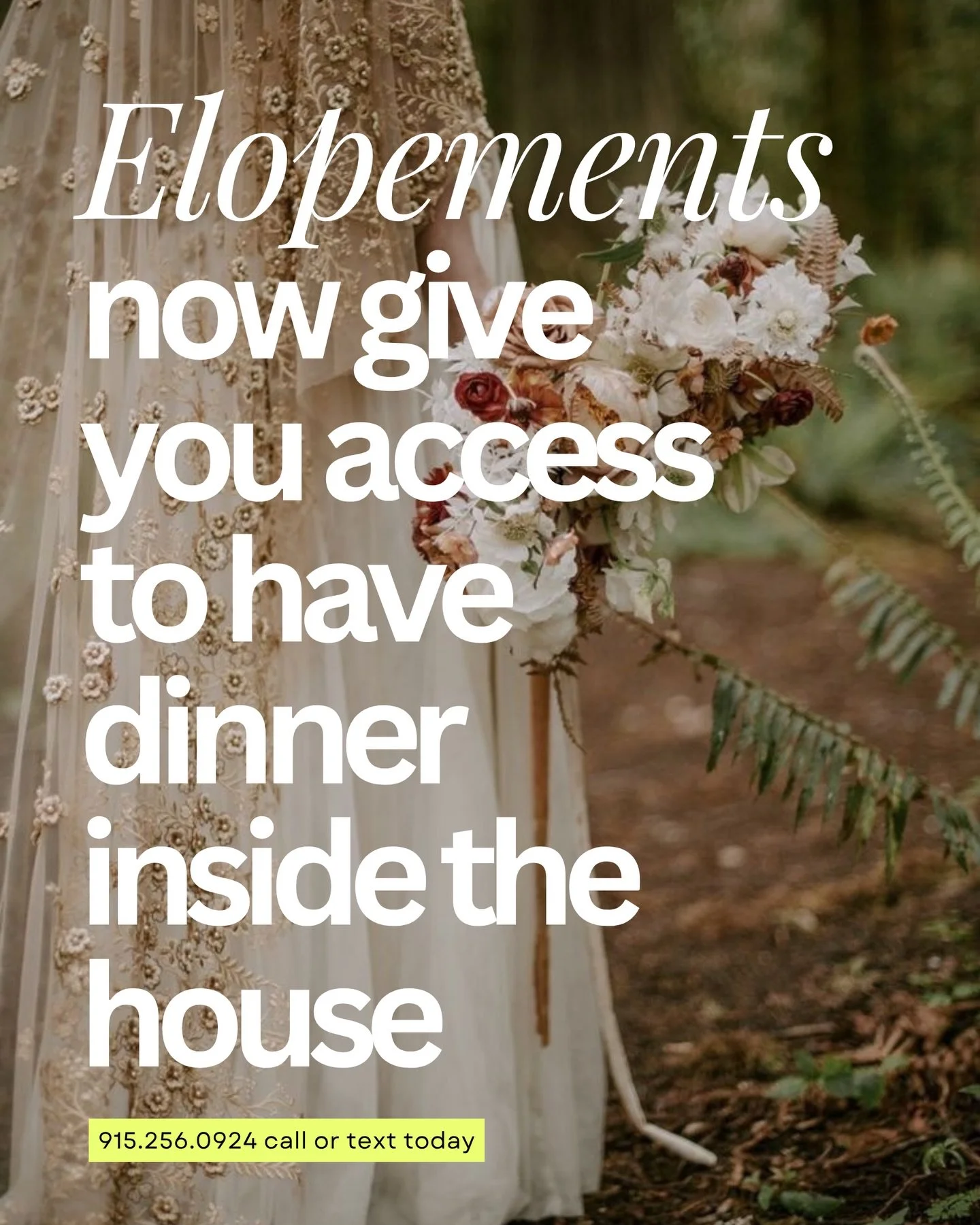 There&rsquo;s something quietly powerful about an elopement&hellip;

No pressure. No performance. Just two people choosing each other&mdash;fully, intentionally, and without distraction.

Where every glance lingers a little longer, every vow feels a 