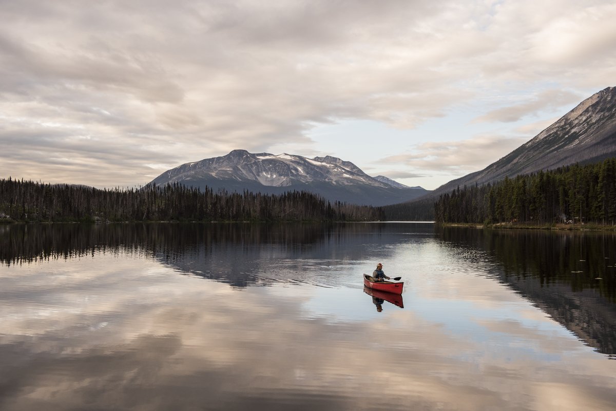 Canoeing in Nemiah Valley