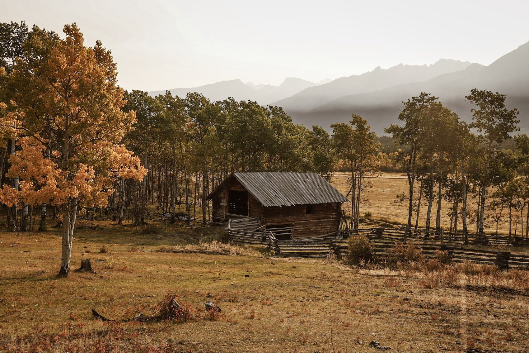 Iconic Chilcotin Barn in Valley