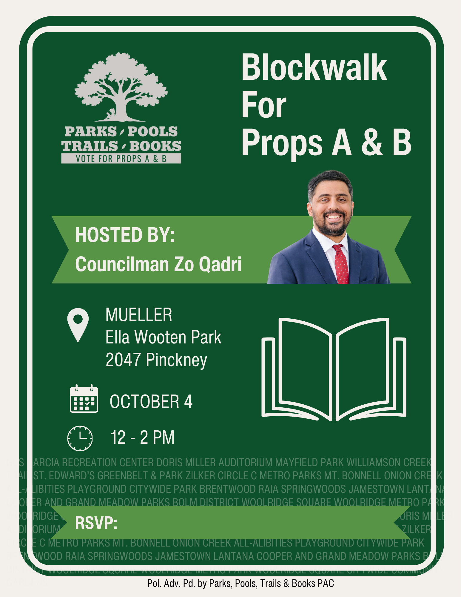 Blockwalk for Prop A & B w