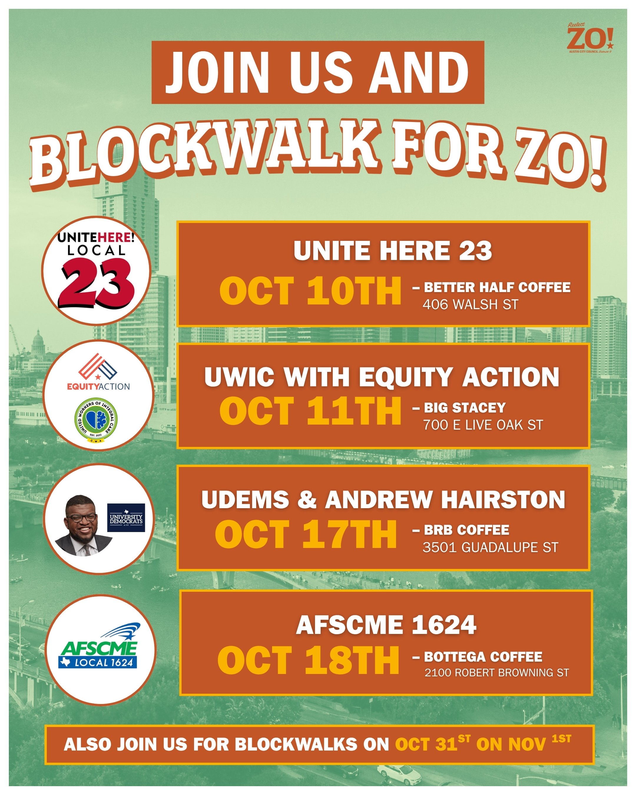 Knock Doors with UNITE HERE Local 23