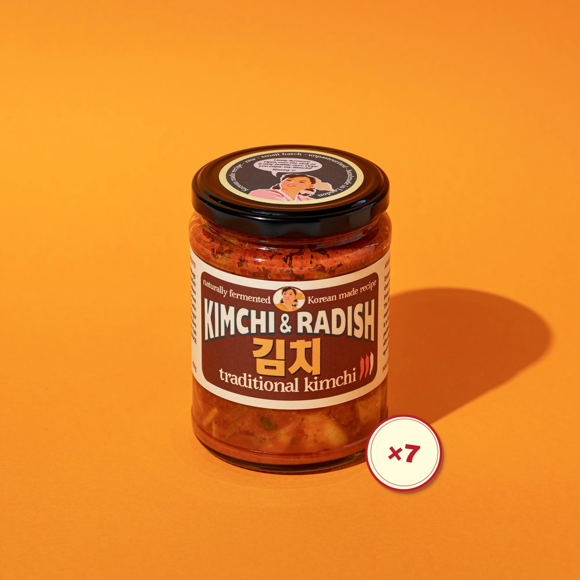 Traditional Kimchi x 7 jars