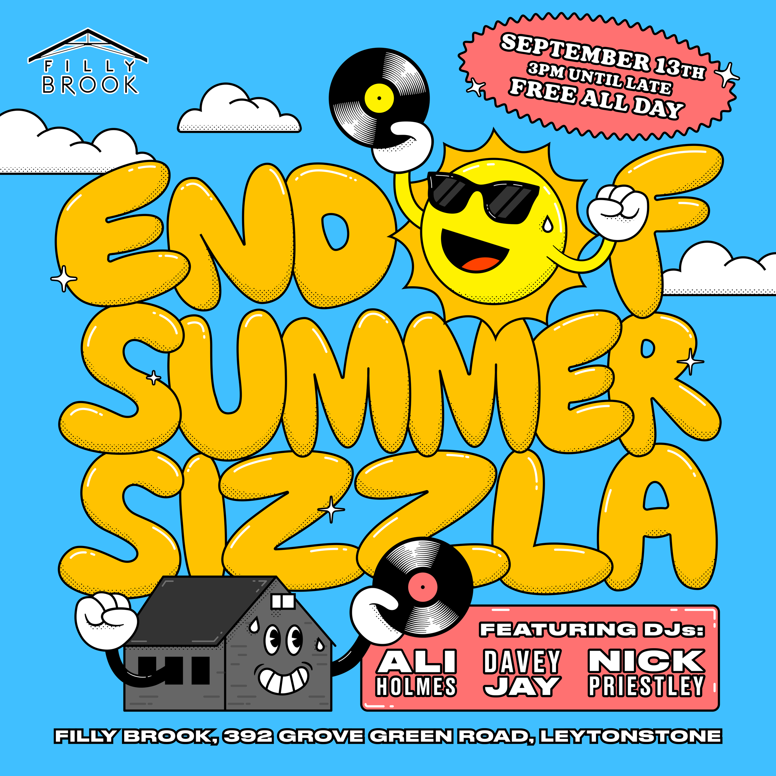 Ali Holmes, Davey Jay, Nick Priestley (DJs)