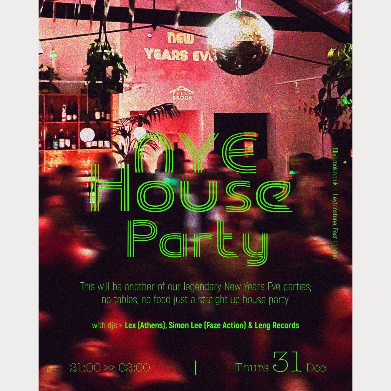 New Years Eve House Party