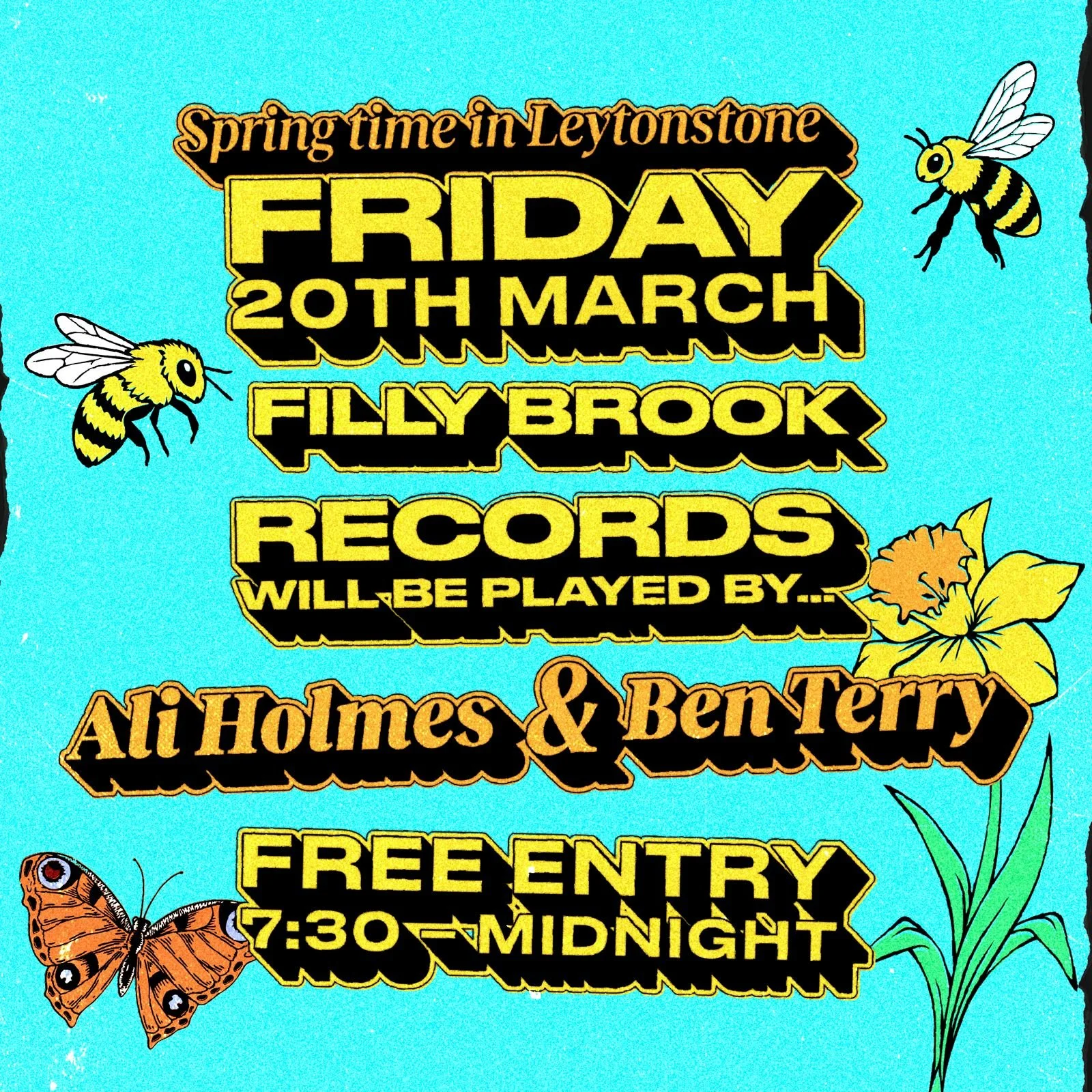 Ali Holmes + Ben Terry (DJs)