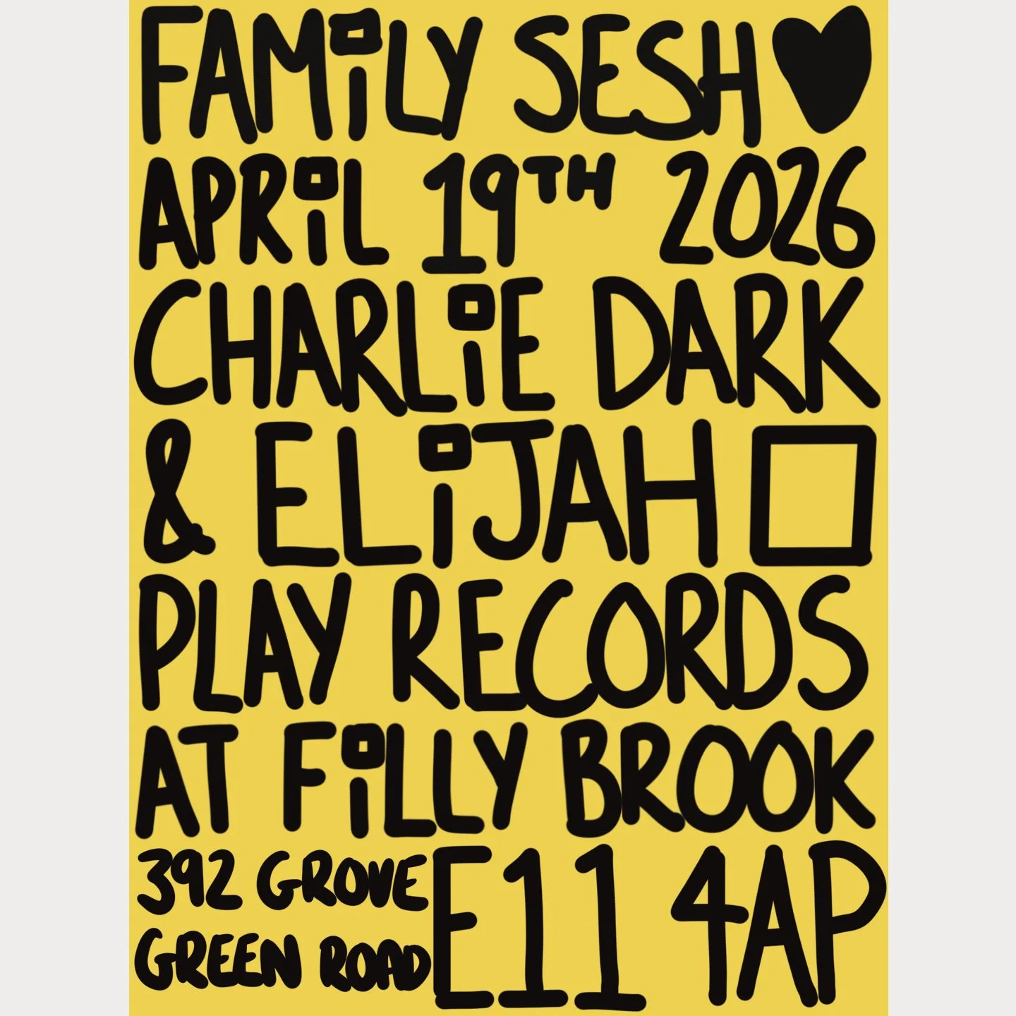 Charlie Dark &amp; Elijah Play Records - FAMILY SESH