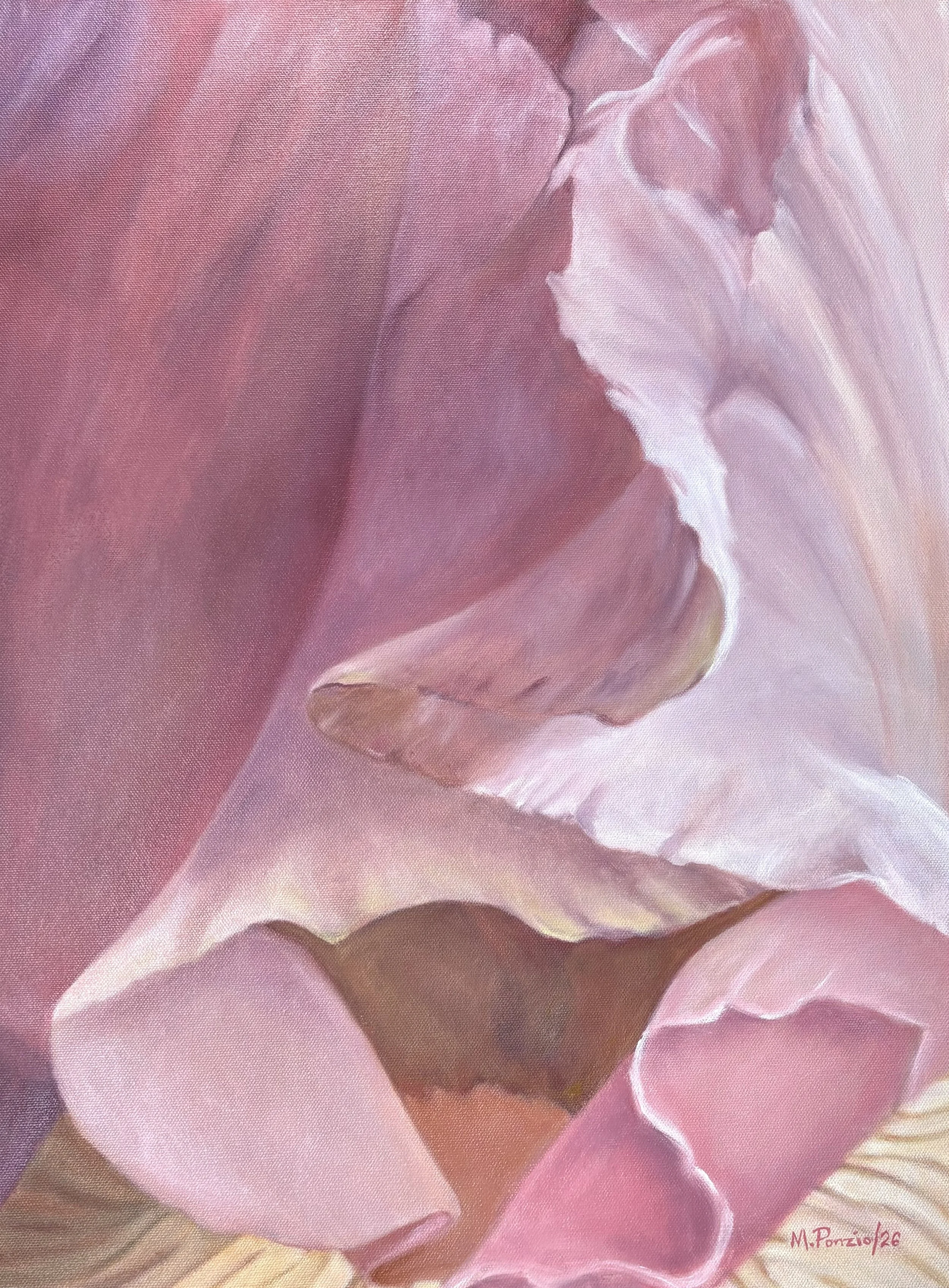 Neighbors #17 “Pink spell”- 2026 (24”x18”)