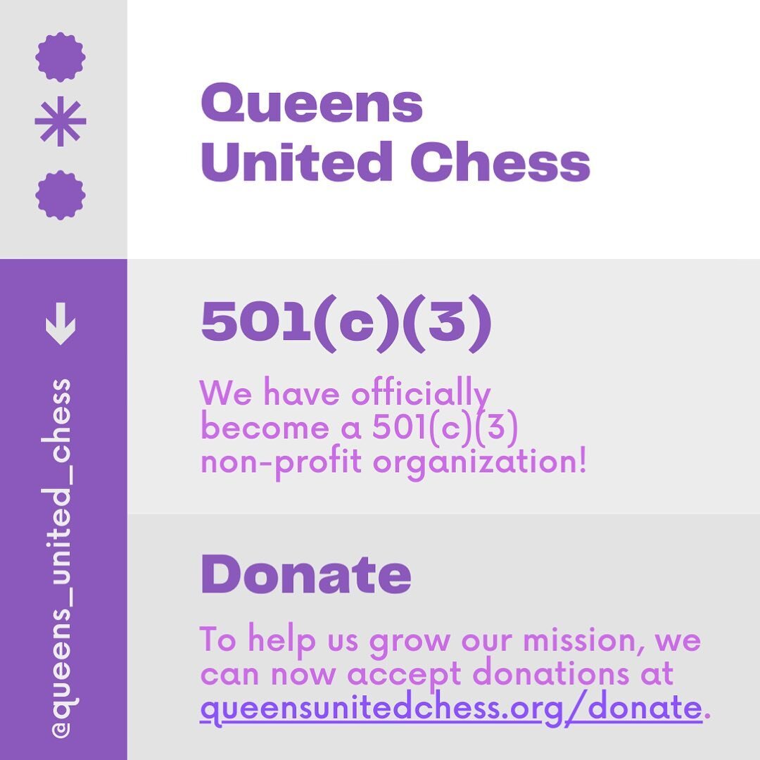 We are excited to announce that we have become an official 501(c)(3) non-profit organization. This means that we can accept tax-deductible donations! Your support will help us continue providing free chess programming for Chicago youth. If you have r