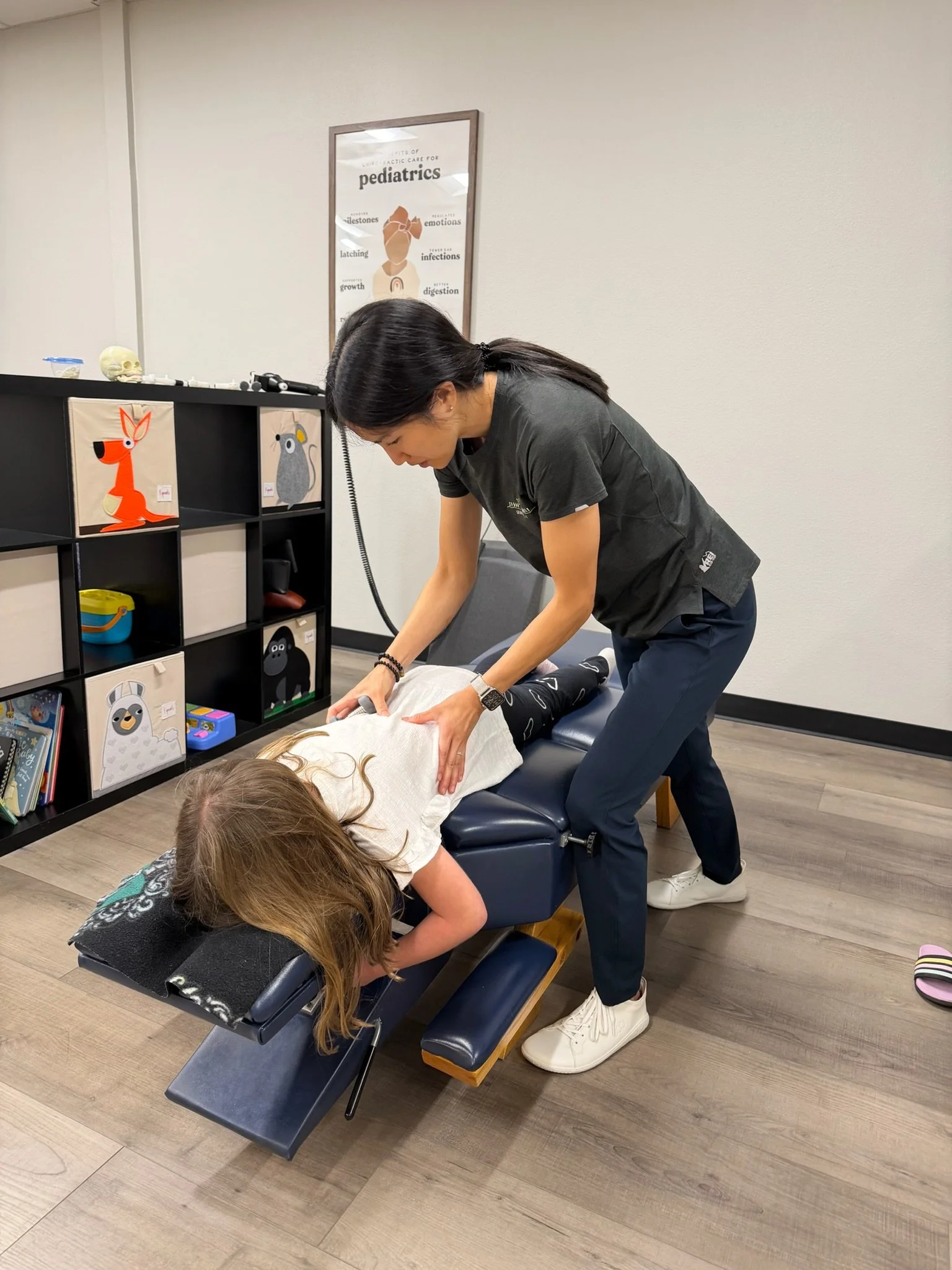 safe chiropractic adjustment for kids San Diego