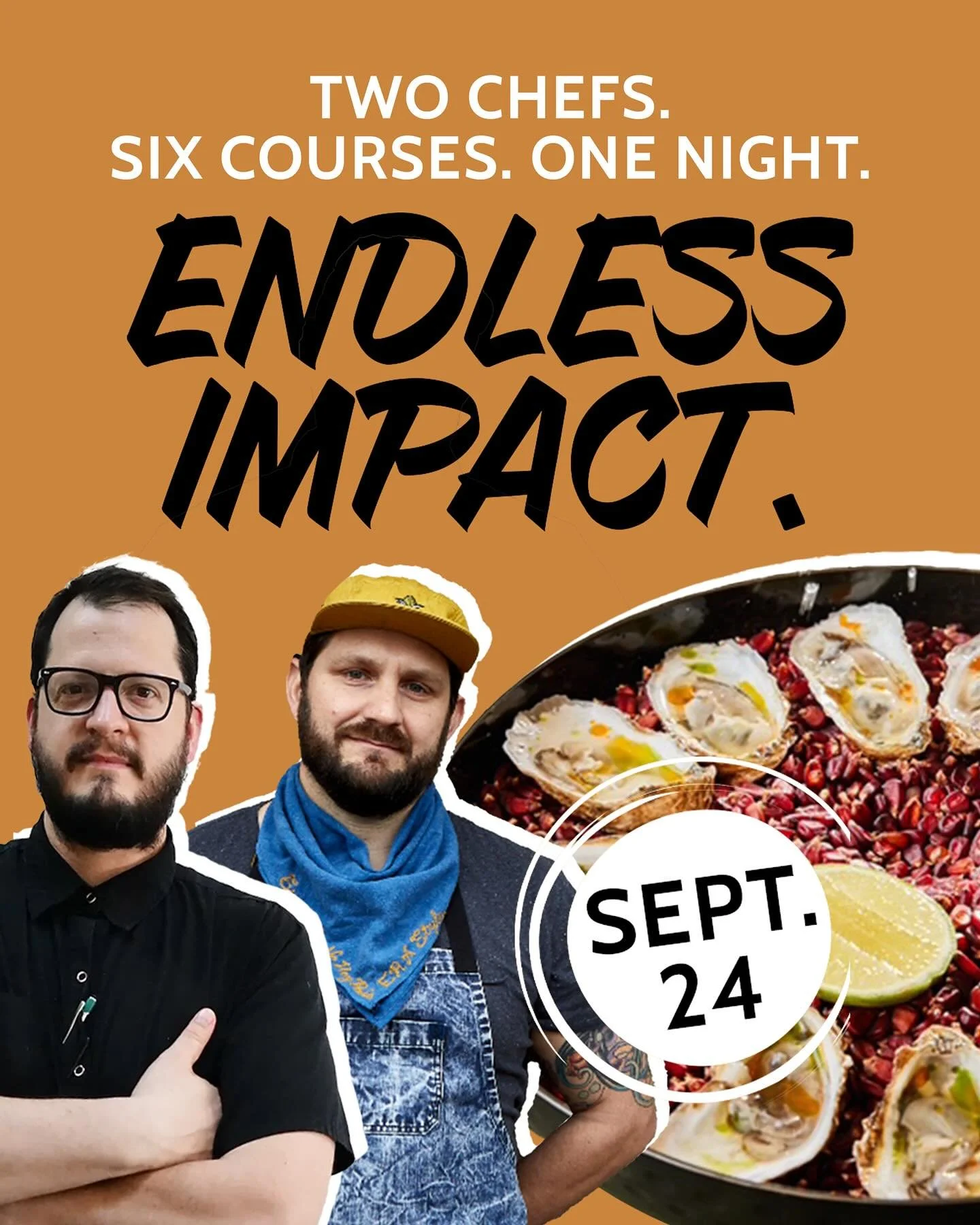 Join us Wednesday, September 24, for an unforgettable evening as @oido.co board member and @amparofondita chef/owner @christianirabien welcome me for a one-night-only benefit dinner in support of Oído.co at @amparofondita in Washington D.C.