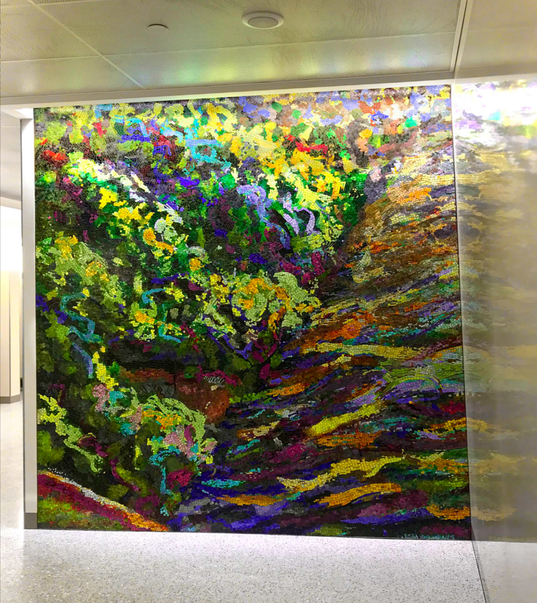 MSP Airport Mosaic Touching the Earth