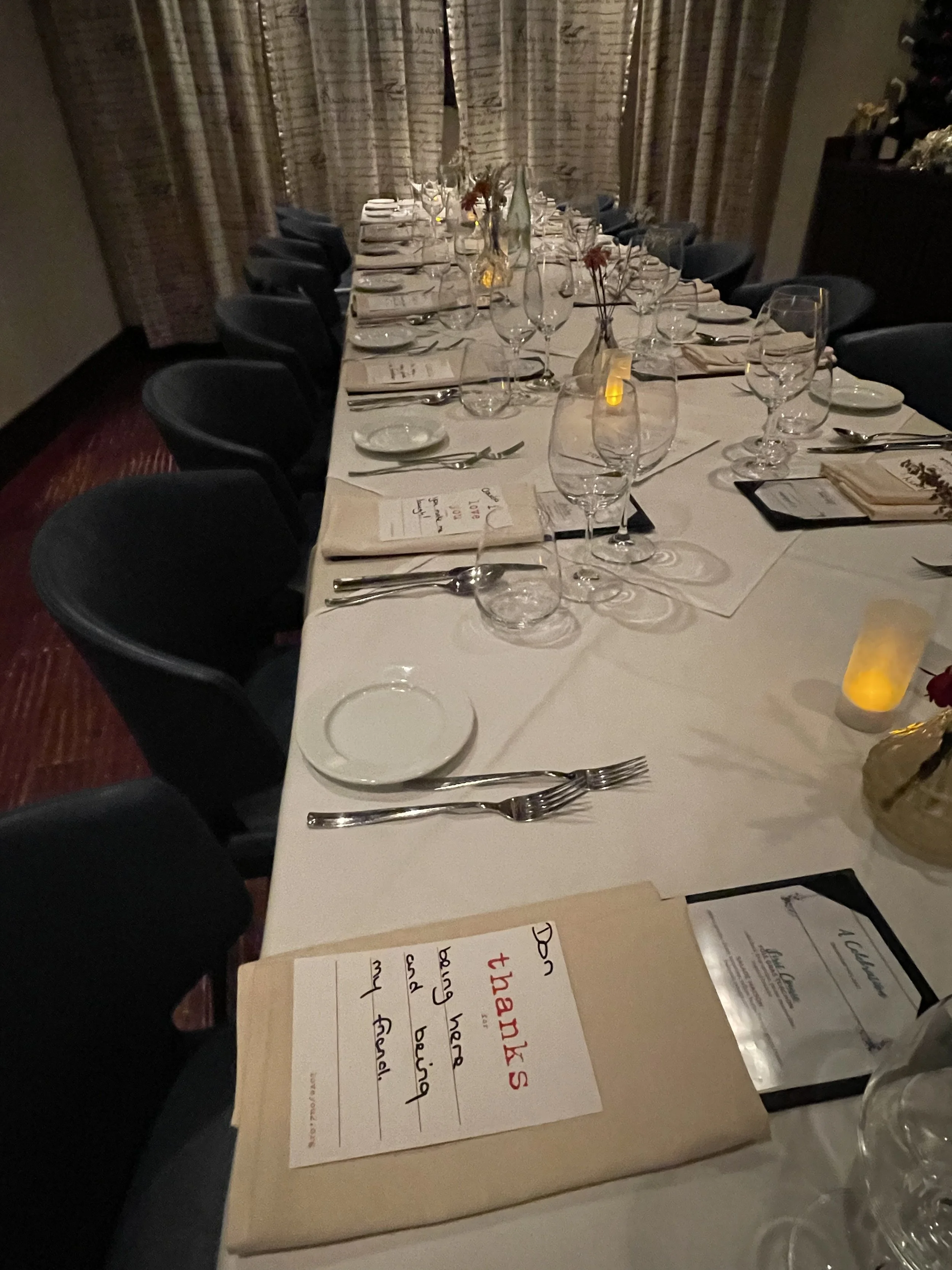 Gathering with intention.