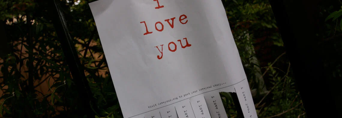 get love. give love.